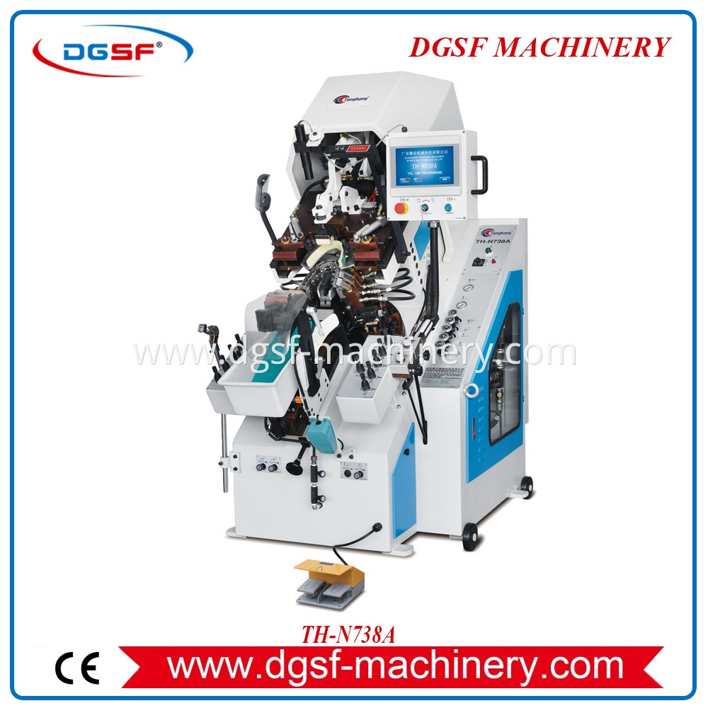 Automatic Toe Lasting Machine